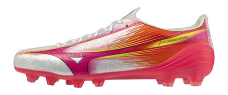 Mizuno Alpha 3 Elite Erkek Krampon Beyaz / Kırmızı