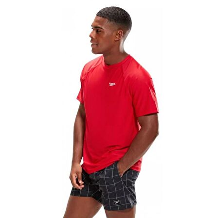Speedo 8-0030256446 Ess Ss Swim Tee Am Erkek Rashguard