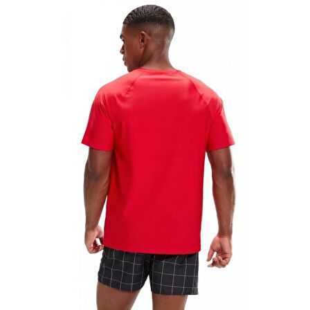 Speedo 8-0030256446 Ess Ss Swim Tee Am Erkek Rashguard