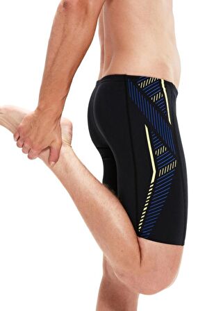 SPEEDO ERKEK JAMMER YÜZÜCÜ MAYOSU TECH PNL JAM AM BLACK/BLUE 8-00303414536