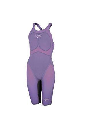 SPEEDO KADIN YARIŞ MAYOSU LZR VALOR OPBK KSKN AF PURPLE/GREY 8-11978H548 YZM