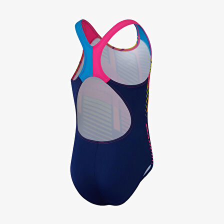 Speedo SPEEDO DIGI PLMT SPBK JF LACİVERT Çocuk Mayo