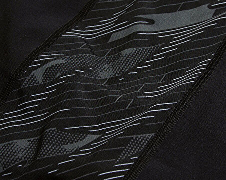 Speedo Hyperboom Pnl Asht Am Blk/Wht Erkek Yüzücü Mayosu 8-00301417216 Siyah