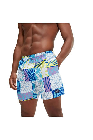Digital Print Leisure Erkek Şort Mayo