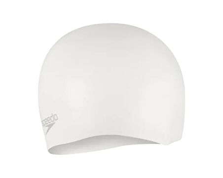 Speedo Moulded Silc Cap Au White Bone 8-7098417614 Beyaz