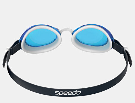 Speedo Jet 2.0 Gözlük Yetişkin Mavi/Beyaz/Siyah Yüzücü Gözlüğü 8-00466717951 