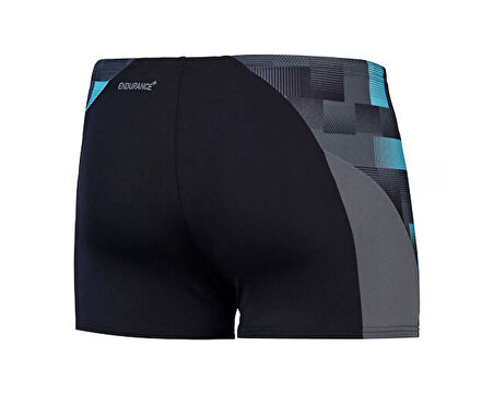 Speedo End+ Max Splice Asht Am Black/Grey Erkek Yüzücü Mayosu 8-00300317540 Siyah