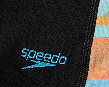 Speedo Digi Alov Panl Jammer Jm Black/Blue Erkek Çocuk Mayosu 8-00315817593 Siyah