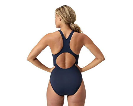 Speedo Speedo Digi Plmt Mdlt Af Navy Kadın Yüzücü Mayosu 8-00305518178 Lacivert