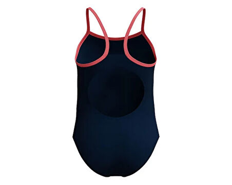 Speedo Plmt Pt Tstrp Msclbck 1Pc Jf Orange Kız Çocuk Mayosu 8-00374918375 Turuncu