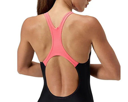 Speedo Speedo Medley Logo Mdlt Af Kadın Yüzme Mayosu 8-1347417926 Turuncu