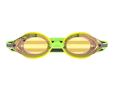 Speedo Vanquisher 3.0 Mir Au Yellow Unisex Aynalı Yarış Yüzücü Gözlüğü 8-00473417218 Sarı