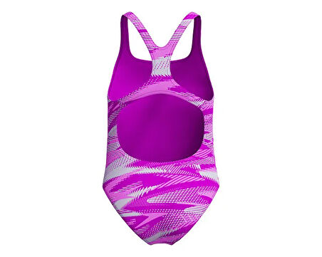 Speedo Hyperboom Alv Mdlt Jf Pink Kız Çocuk Mayosu 8-00372818627 Pembe