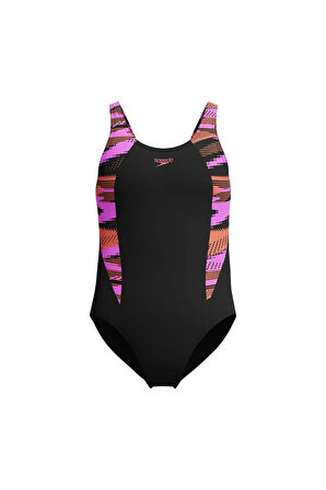 Hyperboom Splice Muscleback Kız Çocuk Yüzücü Mayosu