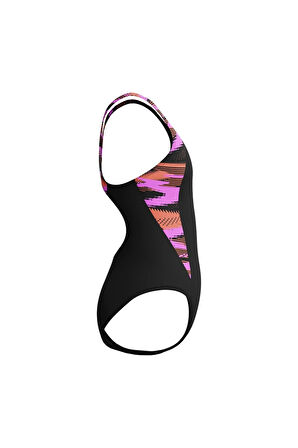 Hyperboom Splice Muscleback Kız Çocuk Yüzücü Mayosu