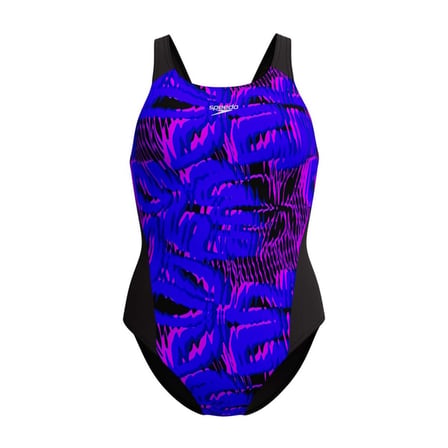 SPEEDO KADIN YÜZÜCÜ MAYOSU ALOV DIGI RECBRKR 1PC AF BLUE 8-00381618168 YZM
