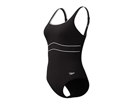 Speedo Speedo Spdscu Cntr Eclipse 1Pc Af Black Kadın Yüzücü Mayosu 8-00306700334 Siyah