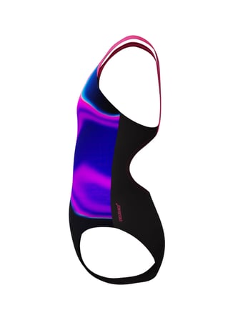 Speedo Çok Renkli Kız Çocuk Desenli Yüzücü Mayosu 8-002625002-SPEEDO PRNT SPLASHBACK