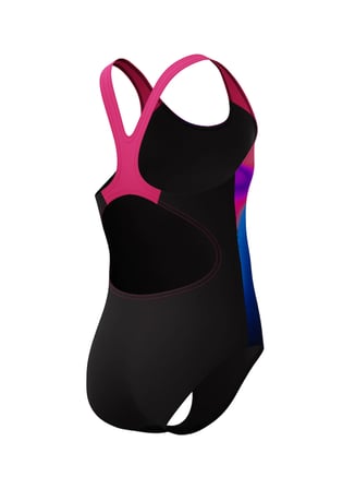 Speedo Çok Renkli Kız Çocuk Desenli Yüzücü Mayosu 8-002625002-SPEEDO PRNT SPLASHBACK