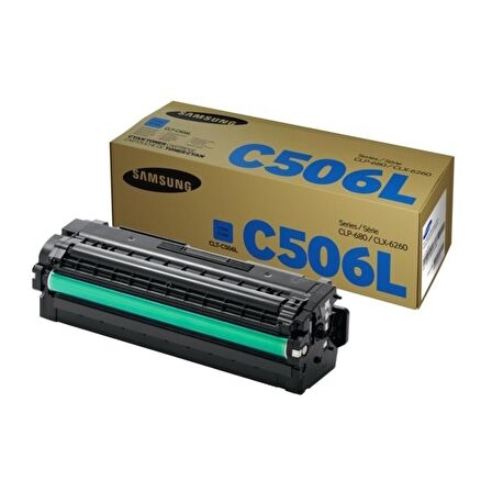 Samsung Clt-C506L Mavi Orjinal Toner Clp680Dw