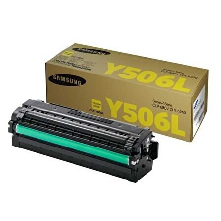 Samsung Clt Y506L 6000 Sayfa Kapasiteli Sarı Toner Clp-680Dw