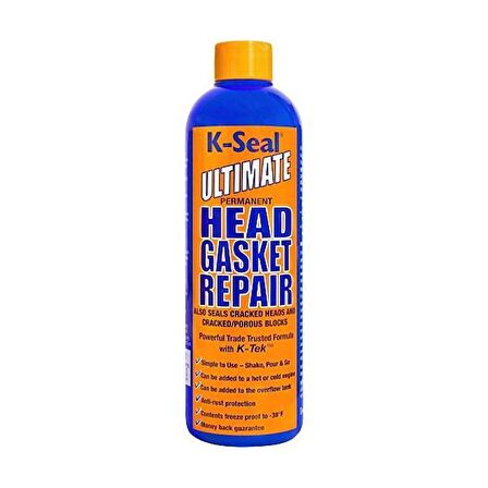 K-Seal Ultimate Çok Amaçlı Sıvı Soğutma Sıvısı Radyatör Kaçak Kalıcı Onarım 472ml