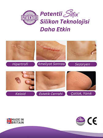 Soft Silikon Bant Estetik Keloid Yanık Sezaryen Dikiş Ameliyat Izi Giderici 2cm X 3mt