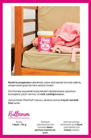 Mucizevi Oxi Toz Leke Çıkarıcı (Renkliler) 1 kg- Köpüklü Halı Koltuk&Döşeme Leke Çıkarıcı 500 ml