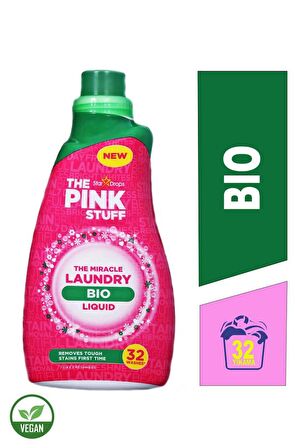 ThePinkStuff Renk Koruma & Leke Karşıtı Renkliler için Sıvı Deterjan 32 Yıkama 960 ml