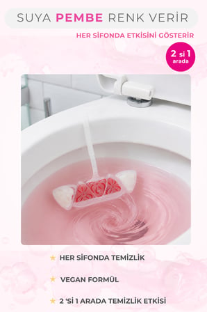 2'li WC Klozet Temizlik Seti – Tuvalet Temizleyici Jel ve Power Active WC Bloğu-Hijyen-Ekonomik
