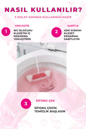 Banyo ve WC Derin Temizlik Seti 4'lü – Banyo Köpüğü, Tuvalet Jel, WC Köpük ve Aktif Klozet Bloğu
