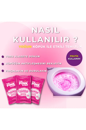 Banyo ve WC Derin Temizlik Seti 4'lü – Banyo Köpüğü, Tuvalet Jel, WC Köpük ve Aktif Klozet Bloğu