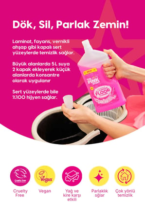 BAHAR Temizlik Paketi Evbakım Seti-Çok Amaçlı-Mutfak-Banyo-Ocak-Avantajlı Set
