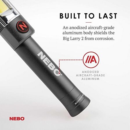 Nebo 6737 Big Larry 2 500 Lümen LED Fener