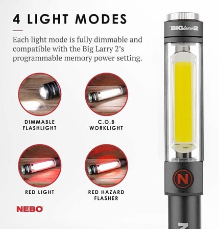 Nebo Big Larry2 500 Lümen El Feneri