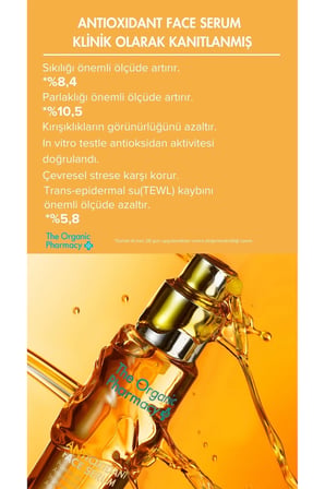 Antioxidant Face Serum - Antioksdan Etkili Yüz Serumu 30ml