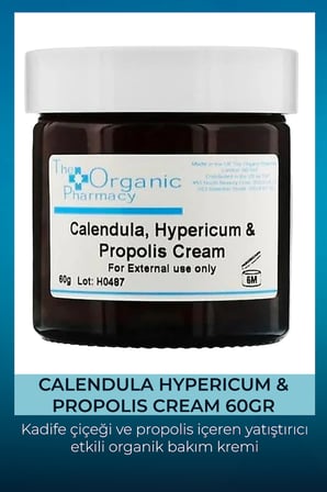 Calendula Hypericum &Propolis Cream - Yatıştırıcı Bakım Kremi 60gr