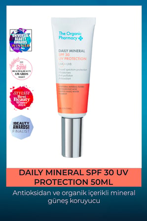 Daily Mineral Spf 30 Uv Protection - Mineral Güneş Koruyucu 50Ml