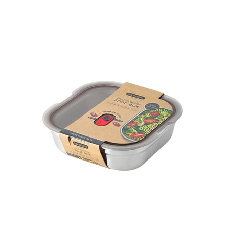 Black+Blum Large 1,4 lt Kare Çelik Saklama Kabı (FBSS-SQ-L017-EN)