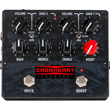 Laney Ironheart IRF-LOUDPEDAL 60W 2 Kanal Amfi Pedalı