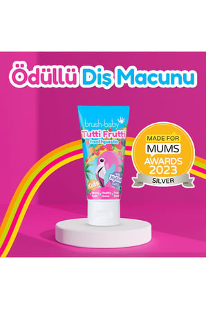 3+ Yaş Çocuk Diş Macunu - Tutti Frutti Aromalı - 50 ml