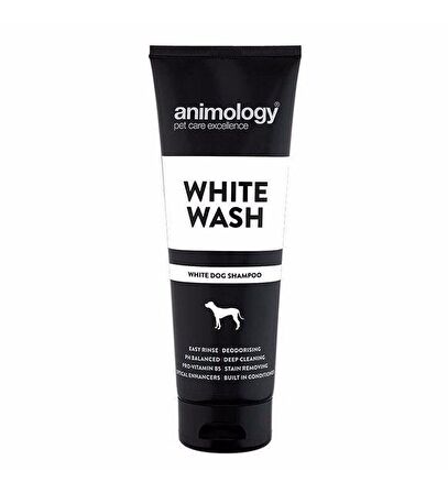 Animology White Wash Beyaz Saçlı Köpekler İçin Şampuan 250ml