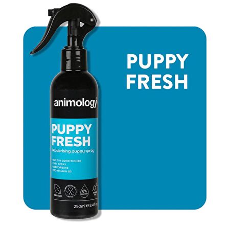 Animology Puppy Fresh Kötü Koku Giderici Yavru Köpek Bakım Spreyi 250 Ml