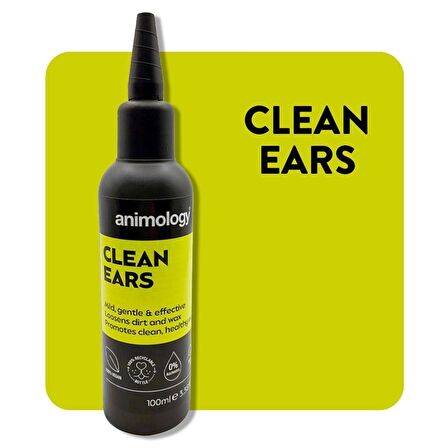 Animology Clean Ears Kulak Temizleme Losyonu 100ml.