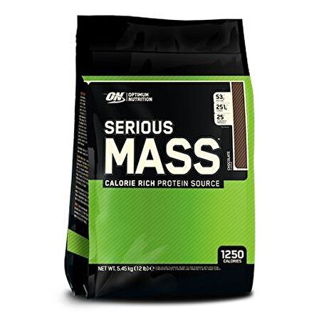 Optimum Nutrition Serious Mass 5450 Gr - Çikolata