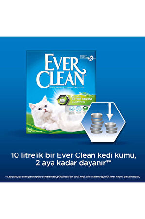 Scented Extra Strong Clumpıng Kokulu Extra Güçlü Topaklaşan Kedi Kumu 10 Lt