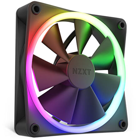 NZXT F120 RGB RF-R12SF-B1 Siyah 12 cm Kasa Fanı