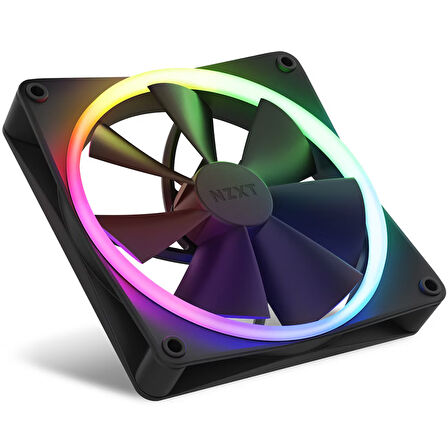 NZXT F140 RGB Siyah 120 mm Fan (2'li Set) RF-R14DF-B1