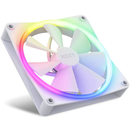 NZXT F140 RGB White 140 mm Fan (2'li Set) RF-R14DF-W1