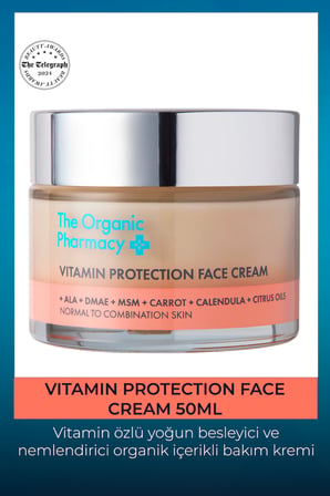 Vitamin Protection Face Cream - Vitamin Özlü Nemlendirici Bakım Kremi 50Ml